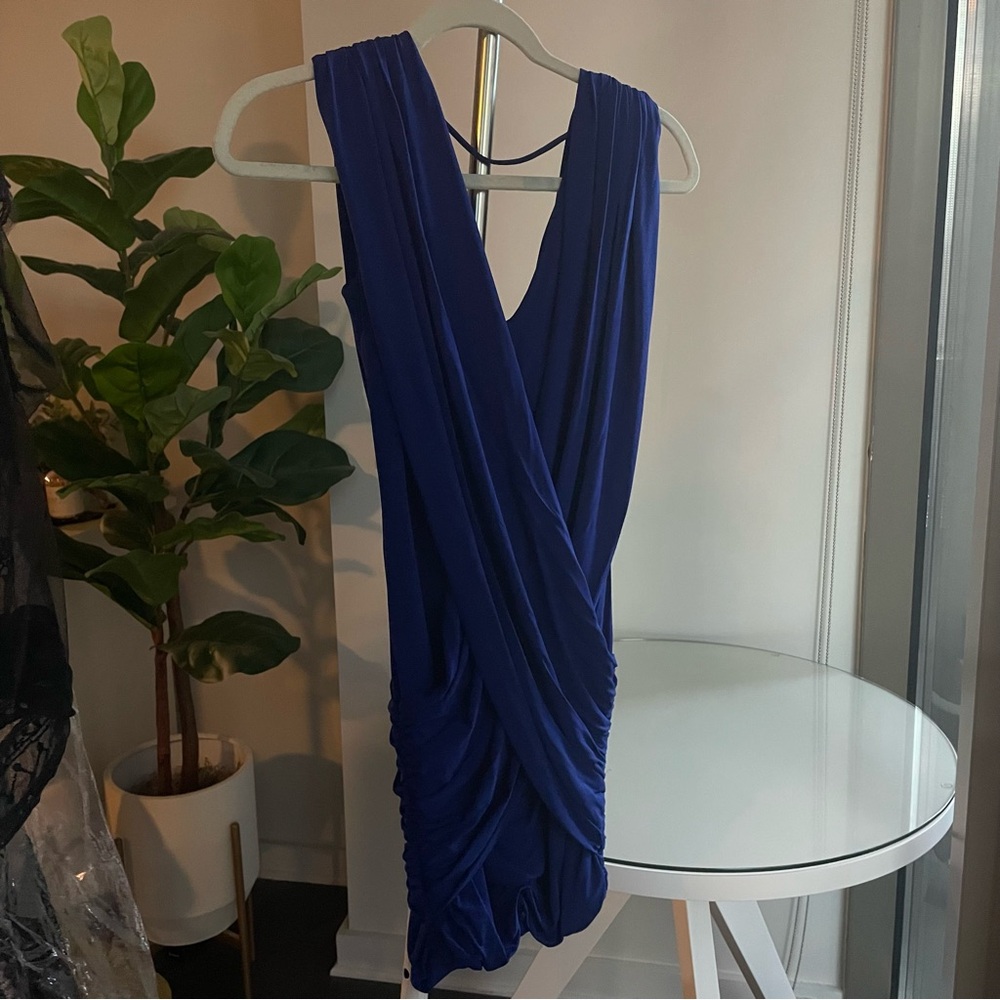 BCBG Blue Mini Dress